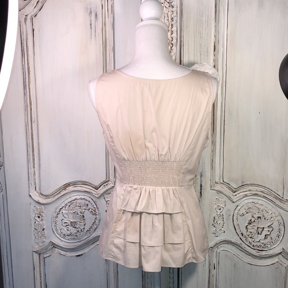 Florets Sleeveless Peplum Embellished To - Picture 4 of 8